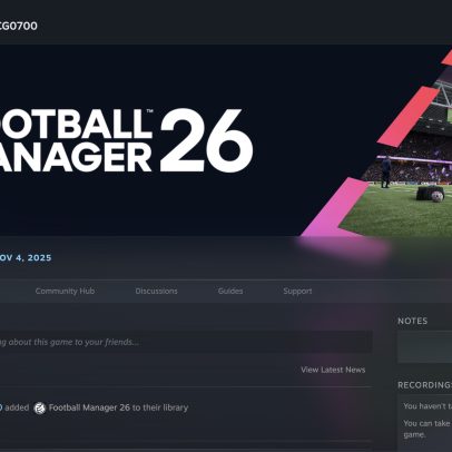 Football Manager 26 chega ao PS Plus Extra; veja como baixar no Brasil
