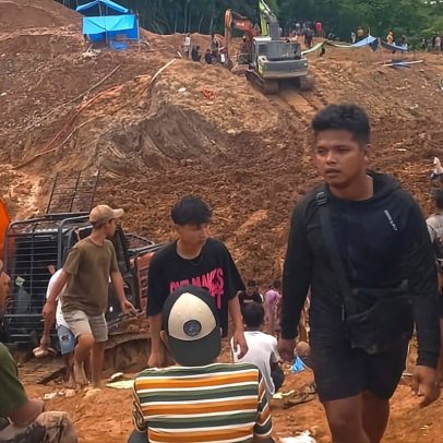 Nove mortos em mina ilegal em Sumatra após deslizamento; ouro permanece em alta