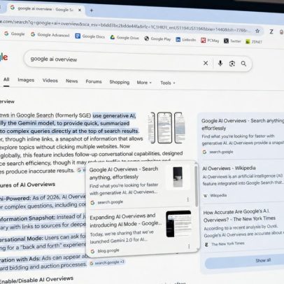 IA do Google mostrará conselhos de terceiros
