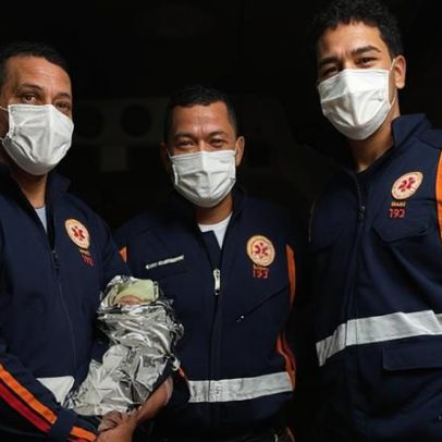 Grávida dá à luz em ambulância do Samu a caminho do hospital em Montes Claros