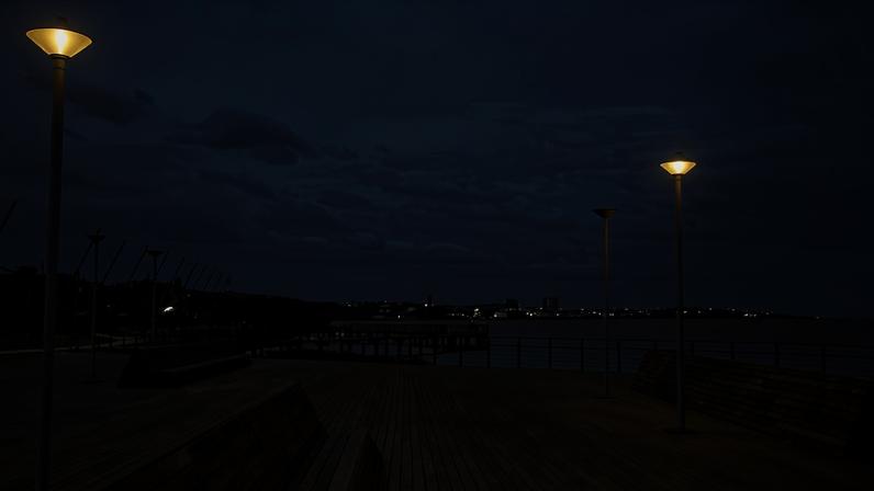 Imagens do Guaíba, em Porto Alegre
