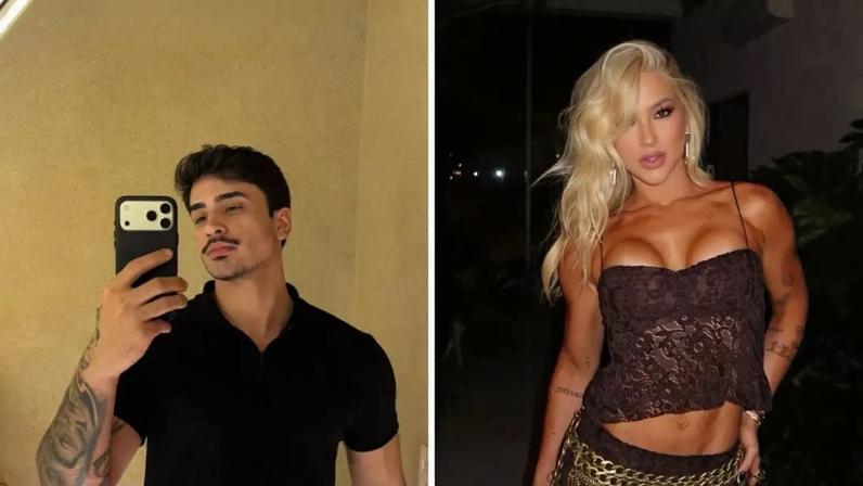 Guilherme Queiroz ganhou comentário de Virginia Fonseca em post no TikTok