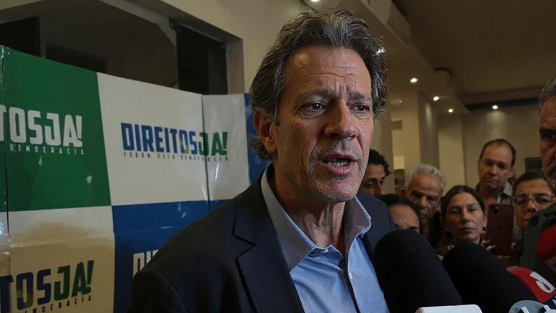 Haddad foi um dos integrantes do governo que inicialmente defenderam publicamente a taxação das compras internacionais de até US$ 50