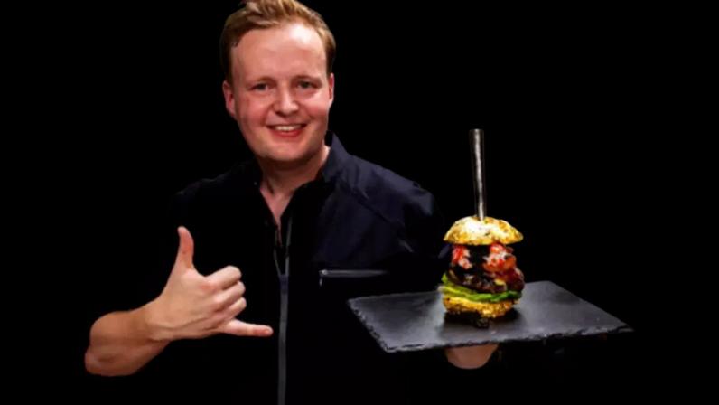 Robbert exibe criação feita para entrar no Guinness World Records