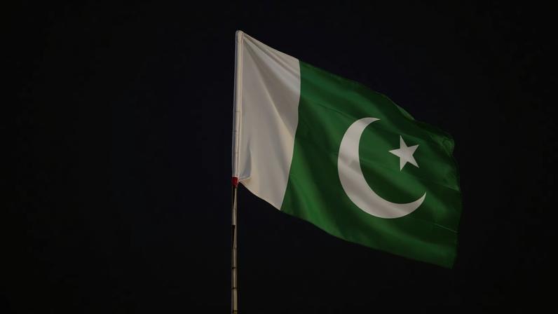 Na imagem, bandeira do Paquistão