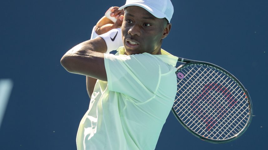 Moise Kouame vence Zachary Svajda no Miami Open — Foto: Redes sociais ATP