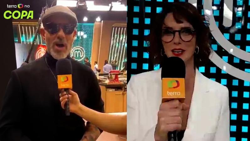Helena Rizzo e Henrique Fogaça comentam relação com a Copa e futebol
