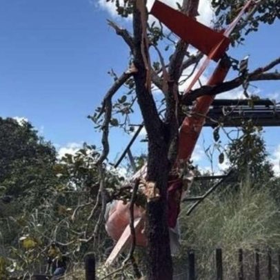 Helicóptero de Henrique e Juliano faz pouso de emergência no Tocantins