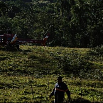 Morre piloto de helicóptero que caiu em Santa Catarina