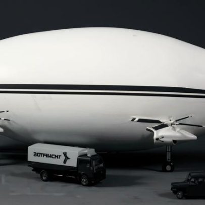 Helitruck: na década de 80, dirigível híbrido buscou substituir cargueiros