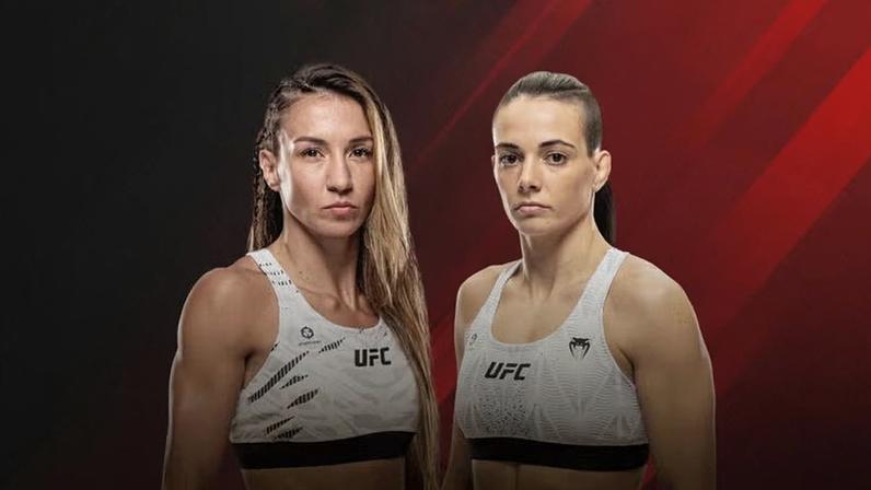 Amanda Ribas e Fatima Kline se enfrentam no UFC Oklahoma City, em 18 de julho de 2026. (Divulgação/UFC)