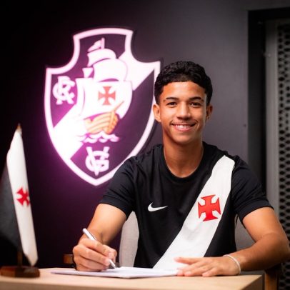 Vasco renova contrato de Andrey Fernandes com multa de R$ 346 milhões