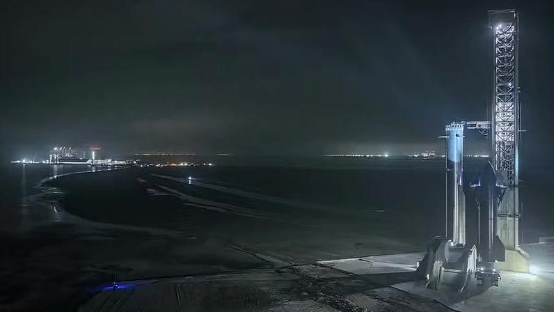 SpaceX divulgou novas imagens do foguete — Foto: Divulgação