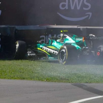 Alonso bate no SQ1 e provoca bandeira vermelha no GP do Canadá