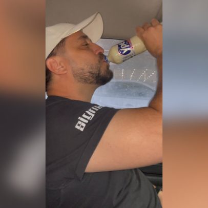 Bolsonarista divulga vídeo bebendo detergente Ypê