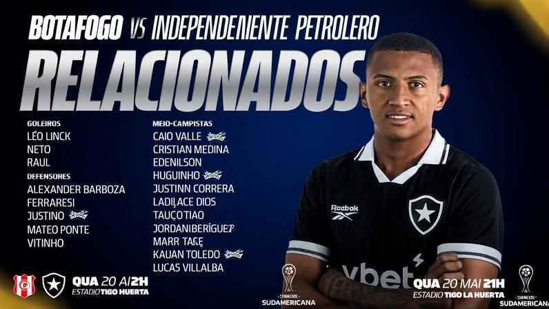 Petrolero x Botafogo — Foto: Reprodução