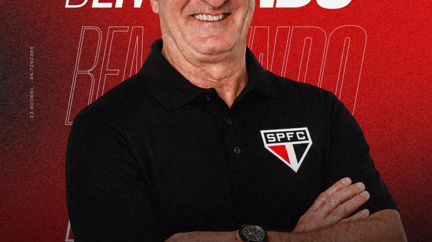 Dorival Júnior é anunciado pelo São Paulo — Foto: Divulgação/São Paulo