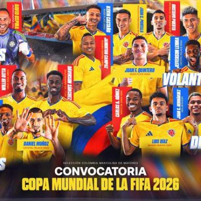 Colômbia convoca 4 brasileiros e James para a Copa