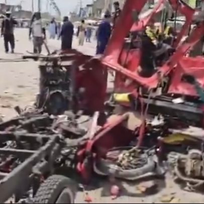 Homem-bomba mata 9 pessoas no Paquistão em meio à escalada de tensão