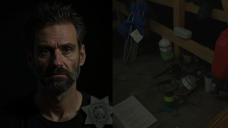 imagem colorida homem condenado por viver em porão eua