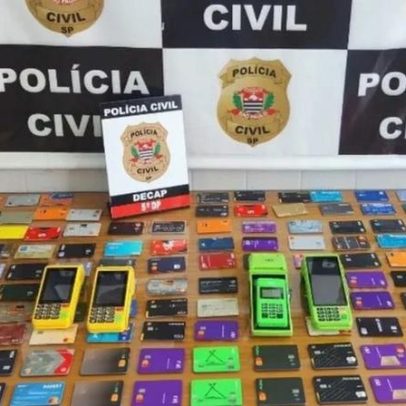 Polícia prende homem com 251 cartões em golpe da maquininha em SP