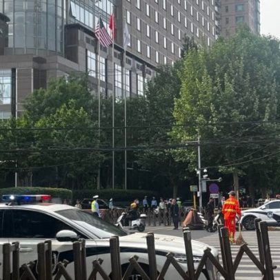 China fecha quarteirão para visita de Trump