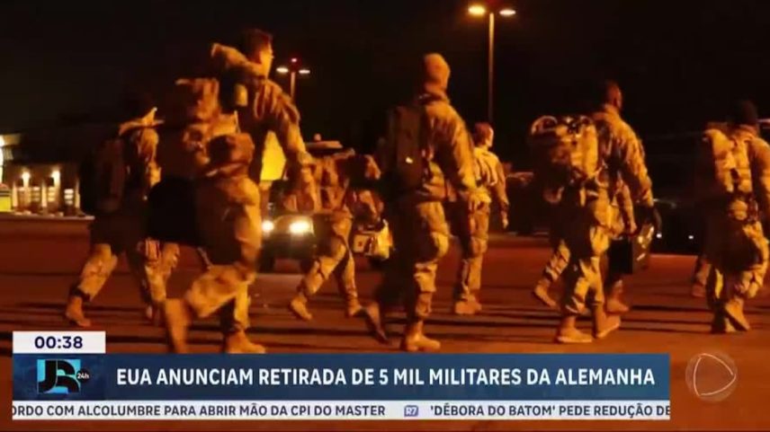 EUA anunciam retirada de 5 mil soldados da Alemanha após tensão com Merz