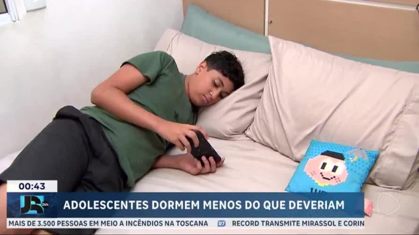 Mais de 76% dos adolescentes dormem menos do que o ideal, aponta estudo