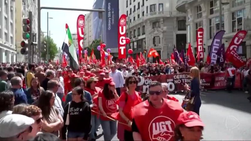 Dia Internacional do Trabalhador tem protestos e confrontos em diversos países