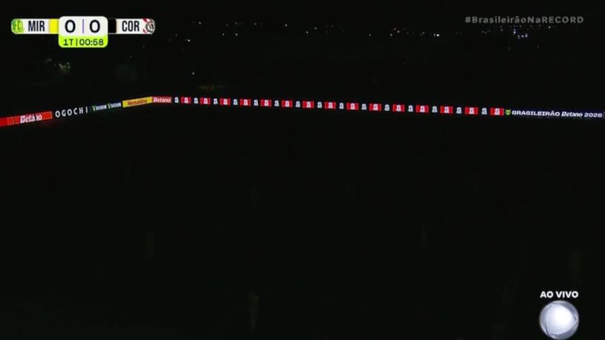 Apagão Mirassol x Corinthians