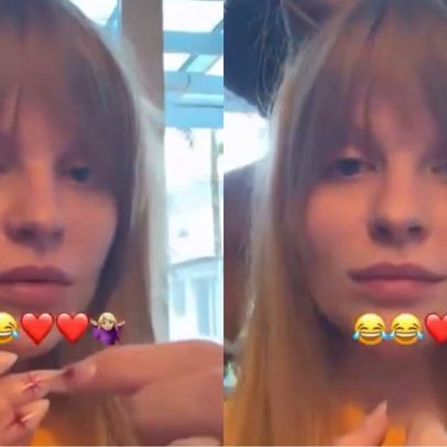Luísa Sonza vira fiscal de look e impõe regras para fotos com fãs