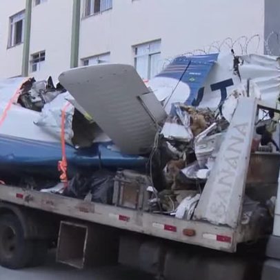 Queda de avião em BH: Aeronáutica analisa destroços para esclarecer causas