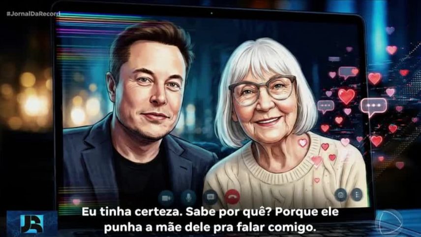 Criminosos usam IA para criar perfis falsos com rostos de famosos e enganam idosos na internet