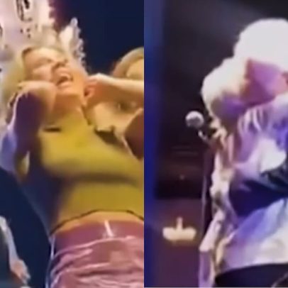 Moacyr Franco envolve-se em incidente ao puxar cabelo e beijar fã em homenagem
