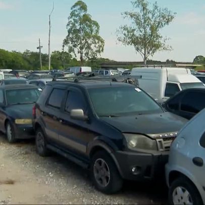 Detran-SP leiloa mais de 140 mil veículos apreendidos