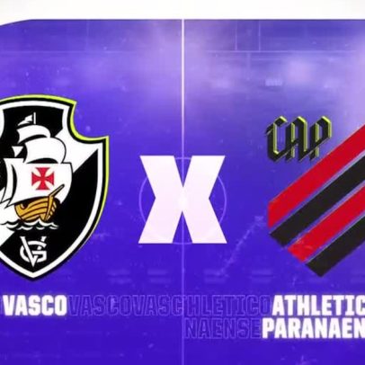 Record mostra jogo entre Vasco e Athletico-PR neste domingo