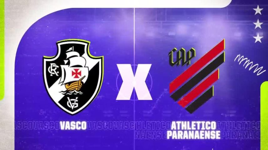Brasileirão: Vasco e Athletico Paranaense se enfrentam pela 15ª rodada neste domingo (10)
