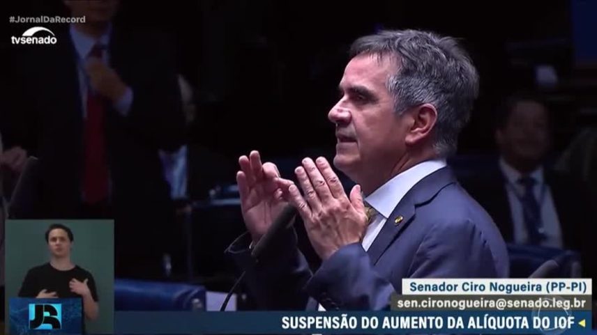 Senador Ciro Nogueira é alvo de operação da PF que apura supostas fraudes do Banco Master