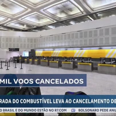 Companhias aéreas globais cancelam voos devido à alta do combustível de aviação