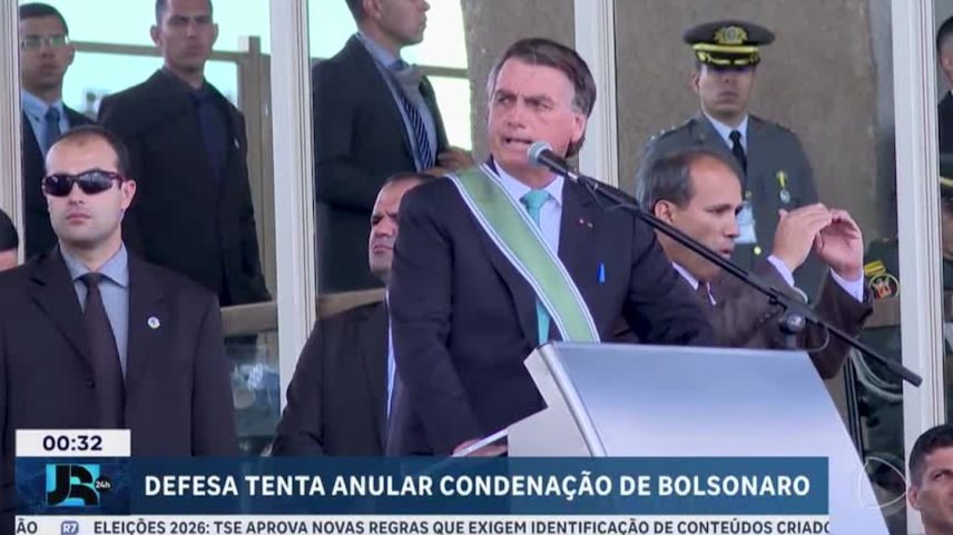 Defesa de Bolsonaro pede ao STF anulação de condenação por tentativa de golpe