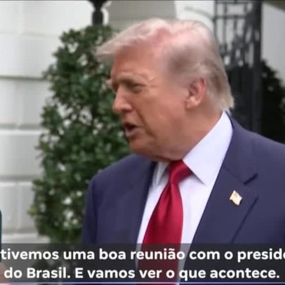 Trump comenta encontro com Lula na Casa Branca e diz que vão ver o que acontece