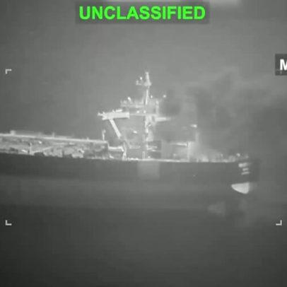 EUA atacam dois petroleiros que tentavam atracar em portos iranianos no Estreito de Ormuz