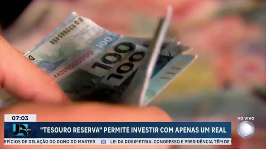 Tesouro Nacional cria título que permite investir a partir de R$ 1,00