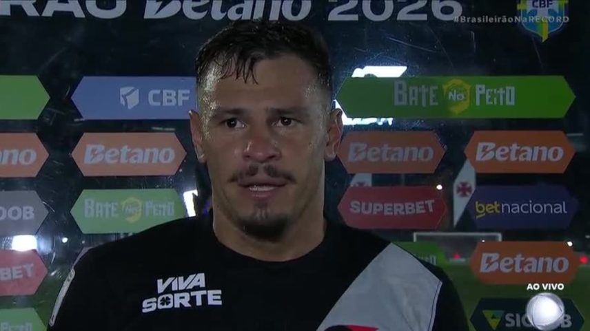 Hugo Moura entrevista pós-jogo
