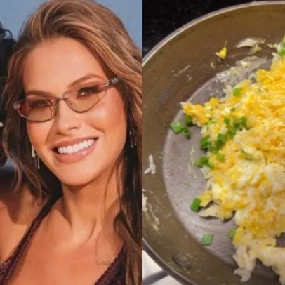 Gusttavo Lima ensina receita simples de arroz com ovo