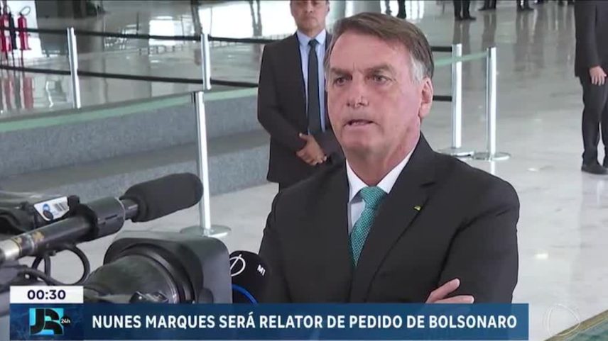 STF define Kassio Nunes Marques como relator de pedido de anulação da condenação de Bolsonaro