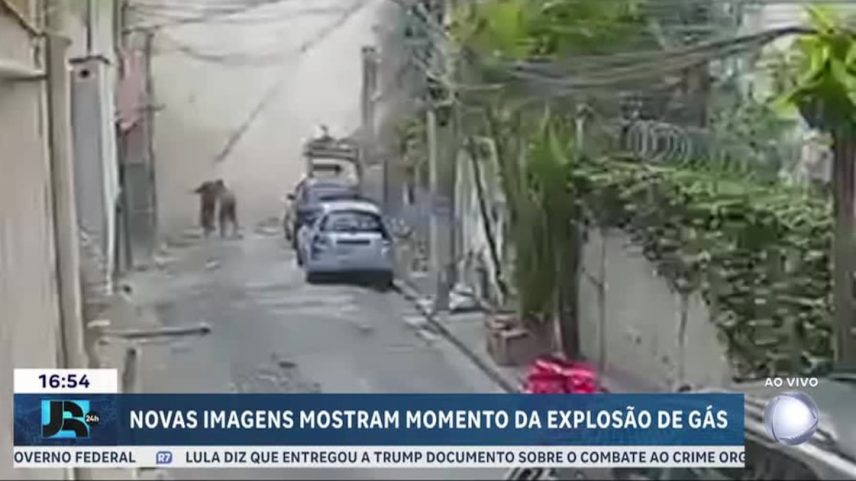 Câmera flagra momento da explosão de gás que matou uma pessoa e feriu três na zona oeste de SP
