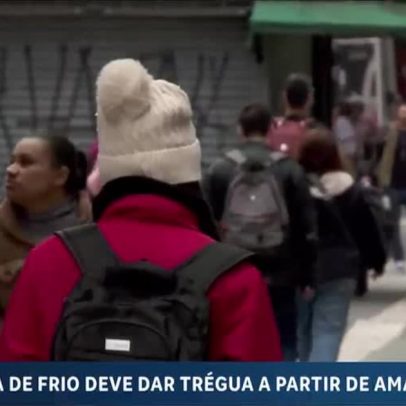 Frio mantém temperaturas baixos no Centro-Sul; SC registra -7°C, menor do ano
