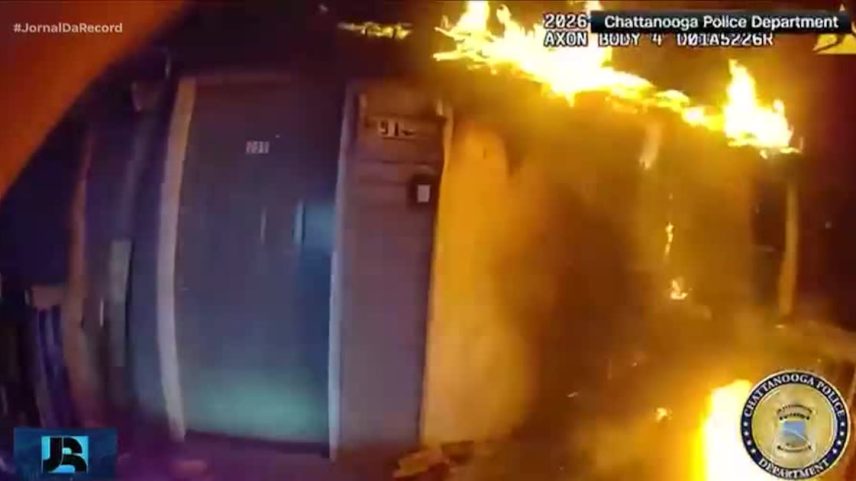 EUA: policial resgata crianças de apartamento em chamas no Tennessee