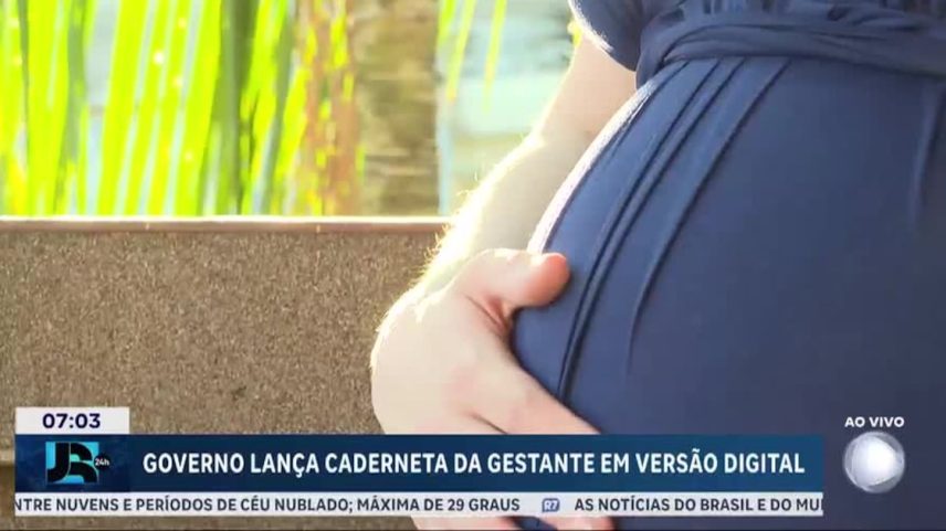 Governo lança Caderneta da Gestante em versão digital